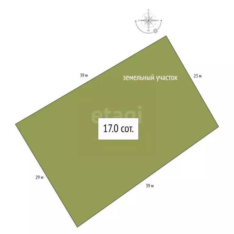 Участок в Новосибирская область, Бердск Луговое СНТ, 131 (17.0 сот.) - Фото 2
