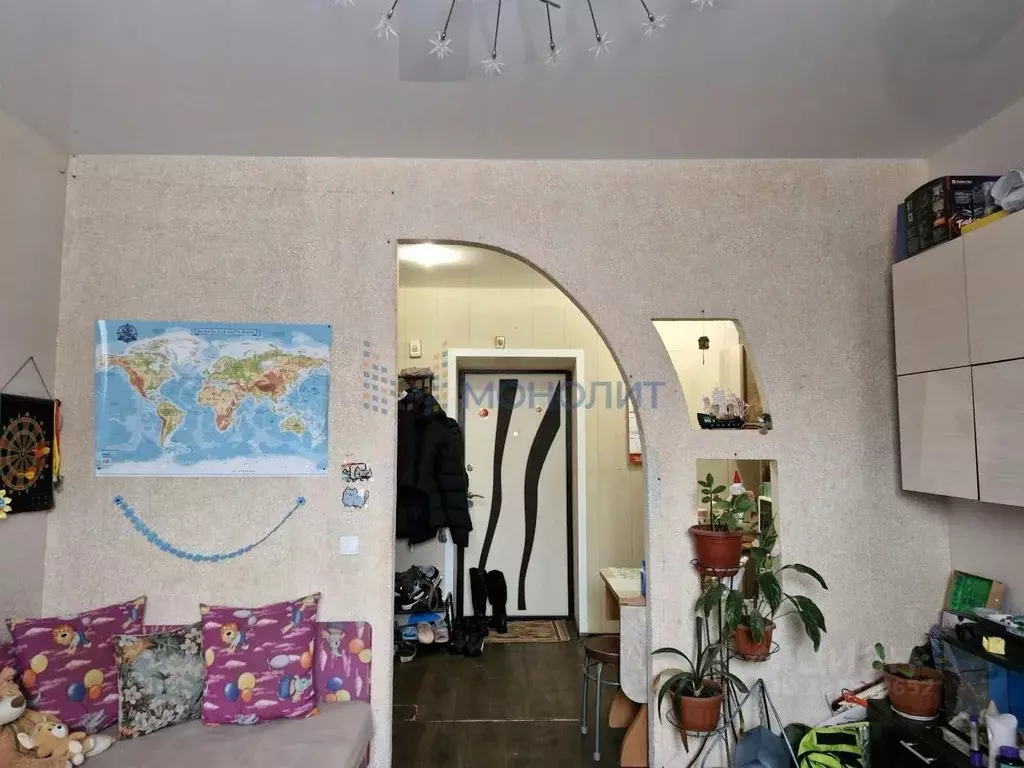 Комната Нижегородская область, Нижний Новгород ул. Чаадаева, 22 (23.0 ... - Фото 2