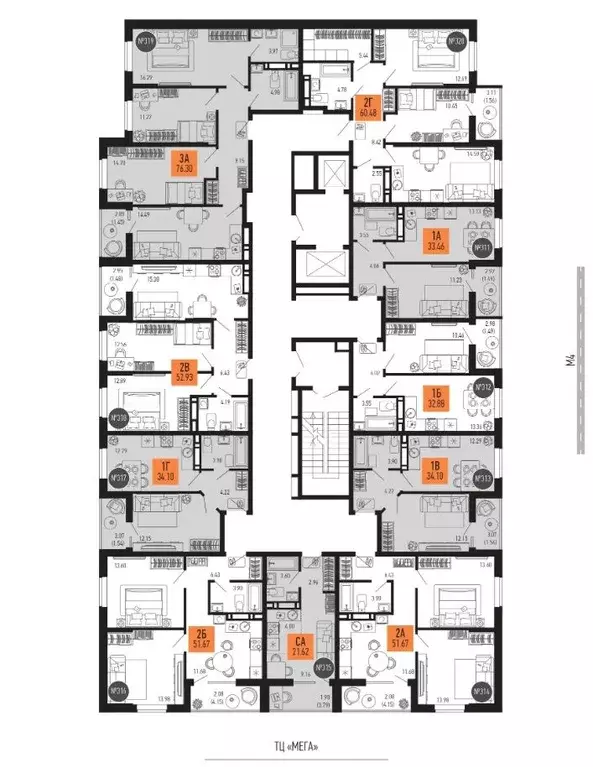 2-к кв. Ростовская область, Аксай  (51.67 м) - Фото 1