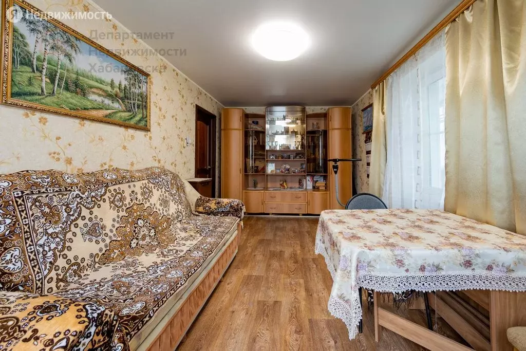 2-комнатная квартира: Хабаровск, улица Демьяна Бедного, 27 (55.5 м) - Фото 1