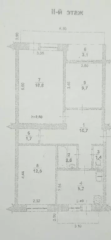 3-к кв. Севастополь ул. Генерала Жидилова, 9 (78.6 м) - Фото 1