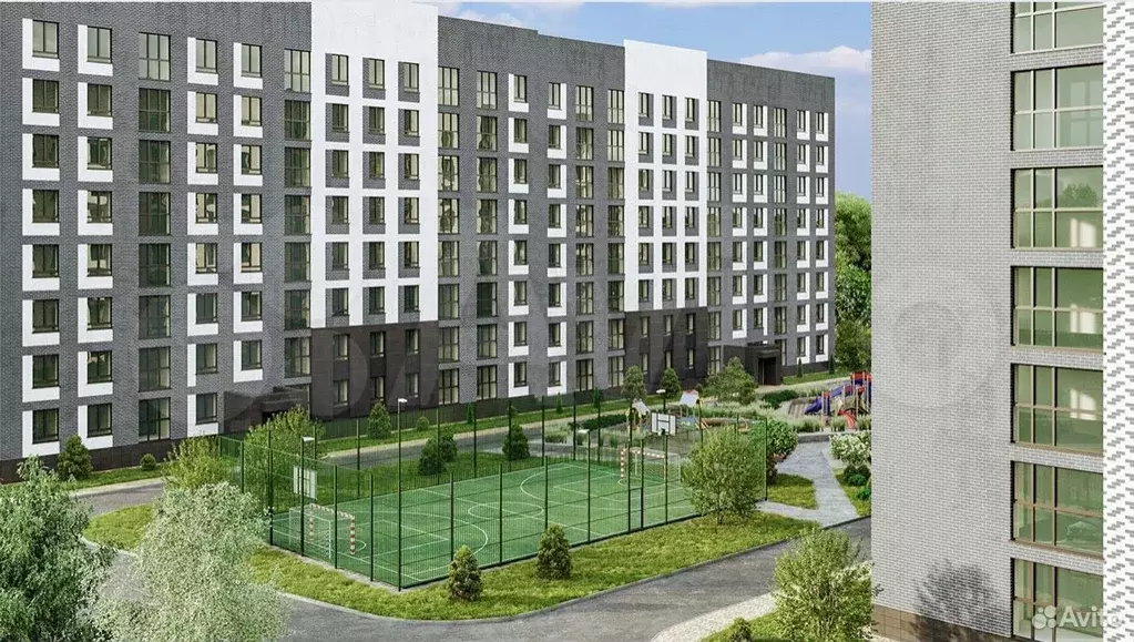 1-к. квартира, 40,9 м, 5/8 эт. - Фото 0