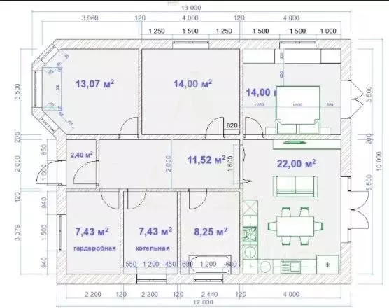 Дом в Волгоградская область, Волгоград Дунайская ул., 9 (100 м) - Фото 2