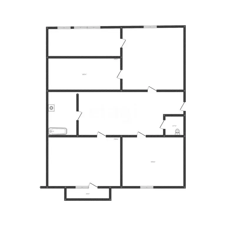 3-комнатная квартира: Ангарск, микрорайон 6А, 43 (58 м) - Фото 1