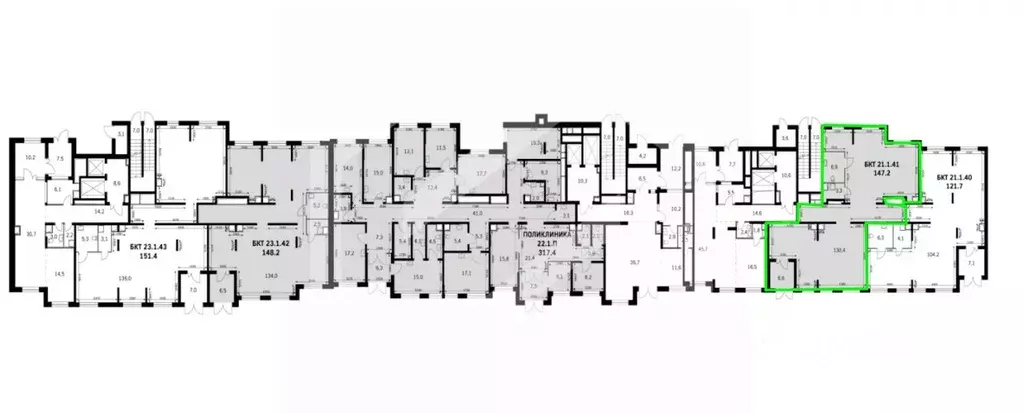 Торговая площадь в Московская область, Ленинский городской округ, пос. ... - Фото 2