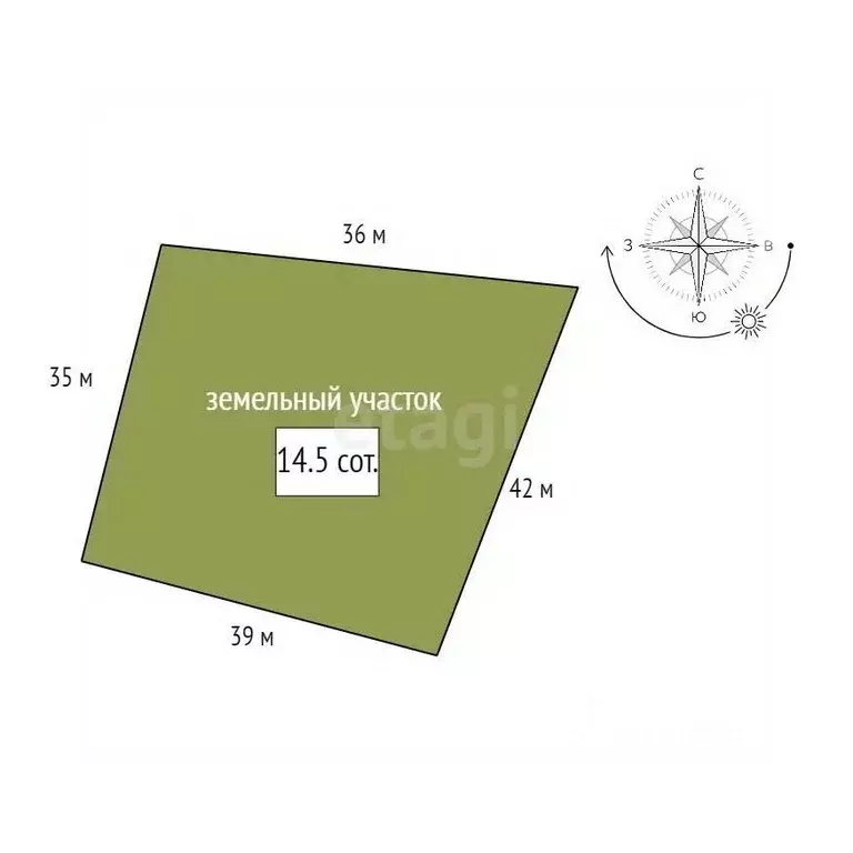 Участок в Красноярский край, Емельяновский муниципальный округ, д. ... - Фото 2