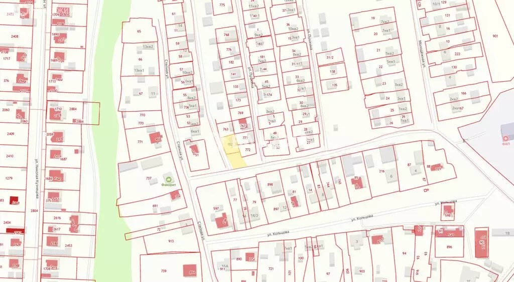 Участок в село Мариинский, Степная улица (5.8 м) - Фото 1