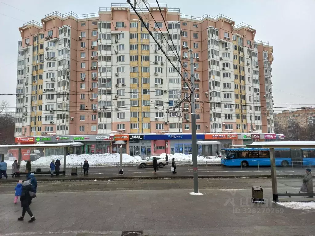 Свободной планировки кв. Москва ул. Новинки, 1 (49.2 м) - Фото 1