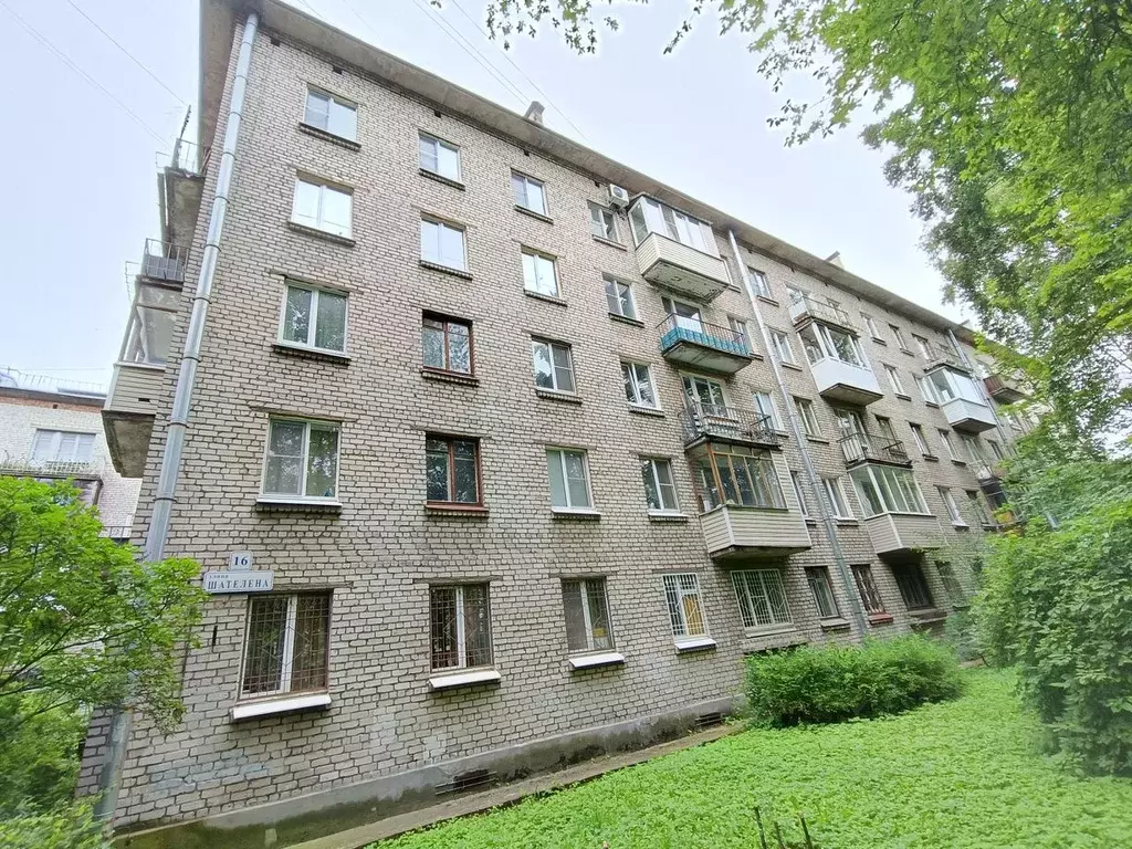 3-к кв. Санкт-Петербург ул. Шателена, 16 (55.0 м) - Фото 0