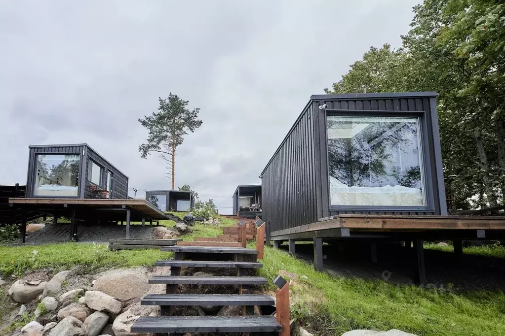 Дом в Карелия, Прионежский район, Шуйское с/пос, д. Косалма 19 (15 м) - Фото 1