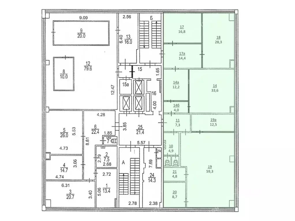 Офис в Москва Люсиновская ул., 36С1 (232 м) - Фото 1
