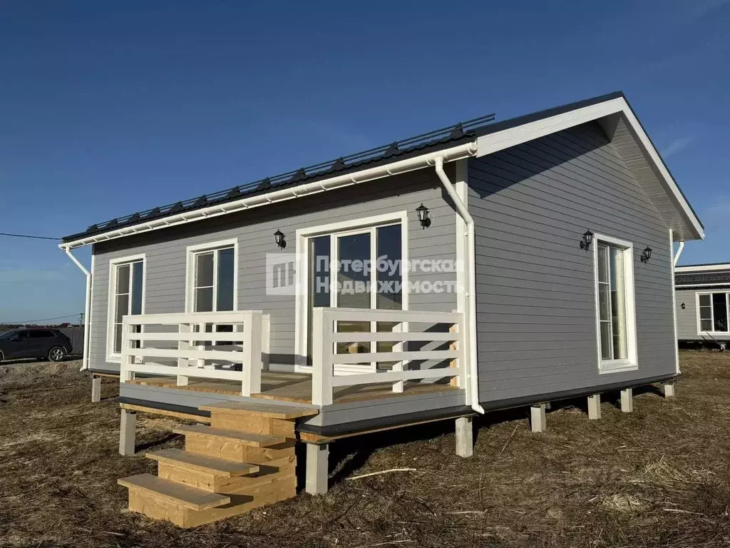 Дом в Ленинградская область, Ломоносовский район, Лопухинское с/пос, ... - Фото 1