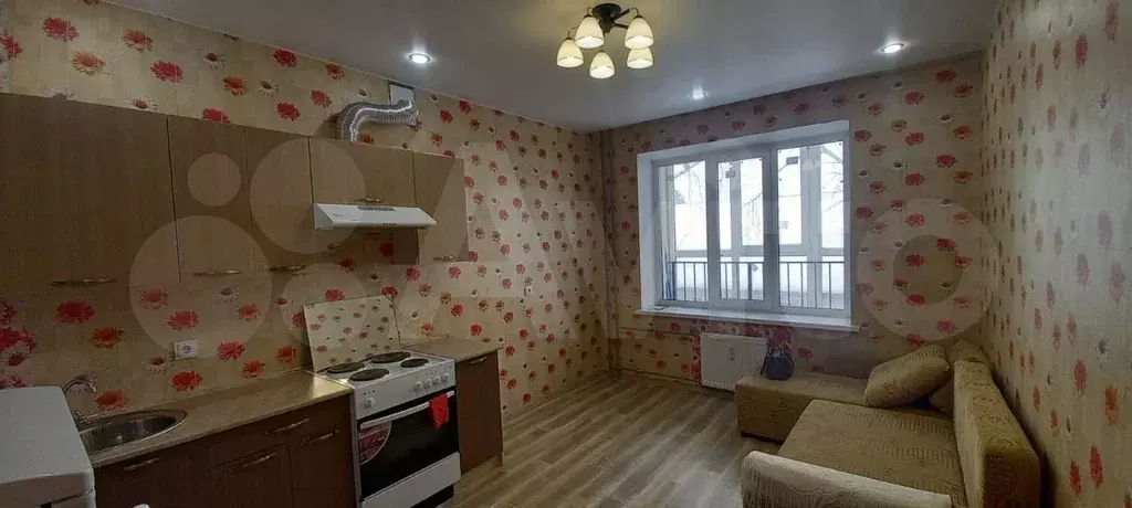 1-к. квартира, 42 м, 2/9 эт. - Фото 1