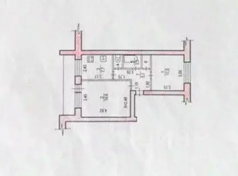 2-к кв. Хабаровский край, Хабаровск Аэродромная ул., 94А (45.6 м) - Фото 2