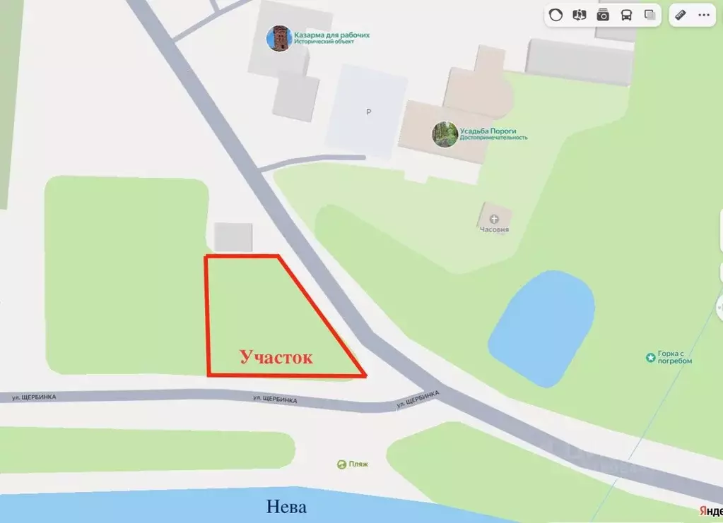 Участок в Ленинградская область, Всеволожский район, Имени Свердлова ... - Фото 0