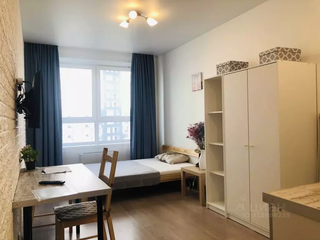 Студия Московская область, Люберцы ул. Юности, 13к1 (24.0 м) - Фото 1