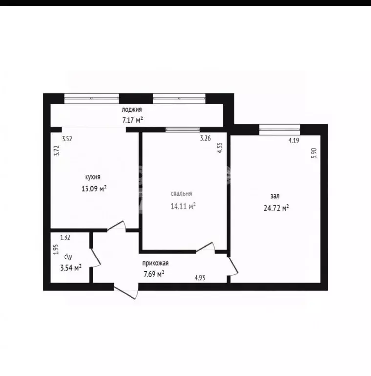 2-к кв. Дагестан, Дербент ул. Сальмана, 91Б (70.0 м) - Фото 2