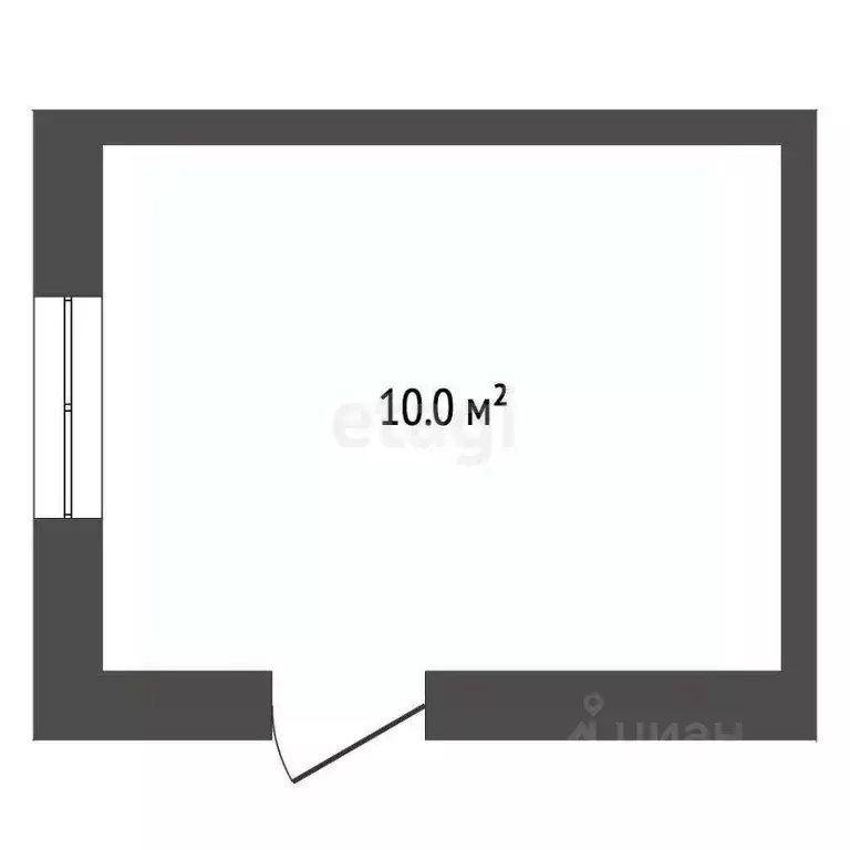 Студия Ростовская область, Батайск Пролетарская ул., 45 (10.7 м) - Фото 2