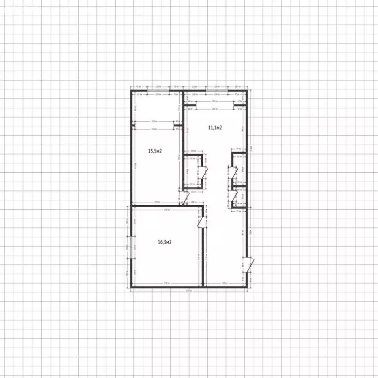 2-комнатная квартира: Каспийск, улица Амет-хан Султана, 4 (51 м) - Фото 1