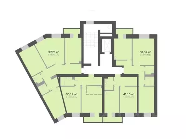1-к кв. Красноярский край, Красноярск ул. Академгородок, 80 (41.1 м) - Фото 1