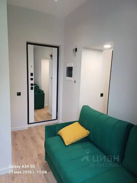 Студия Москва ул. Юлиуса Фучика, 6С2 (17.0 м) - Фото 2