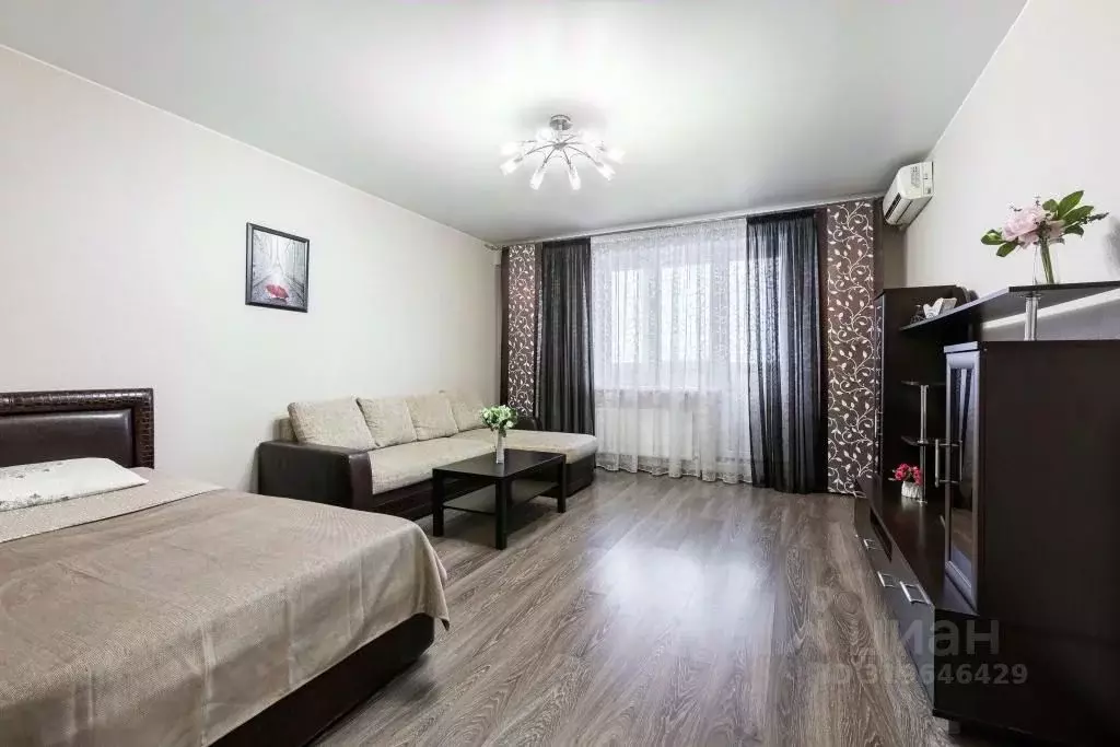 1-к кв. Татарстан, Казань ул. Масгута Латыпова, 58 (47.0 м) - Фото 0