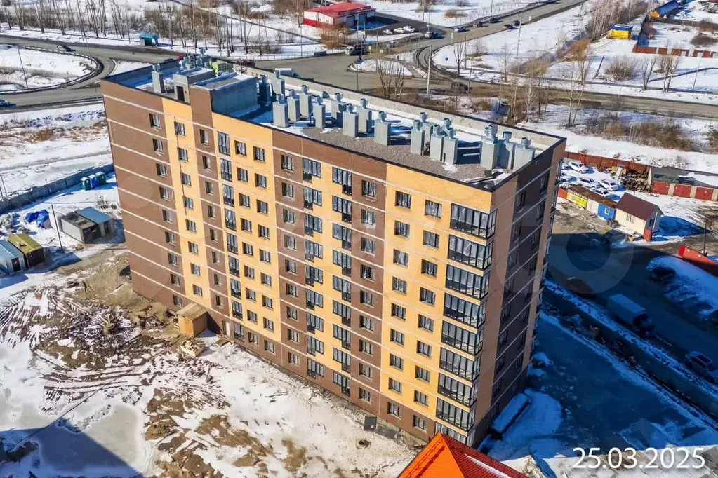 1-к. квартира, 41,4 м, 2/9 эт. - Фото 1