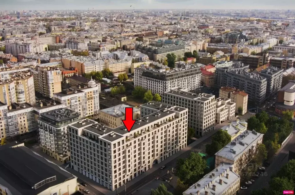 3-к кв. Санкт-Петербург Пионерская ул., 63Б (110.1 м) - Фото 2