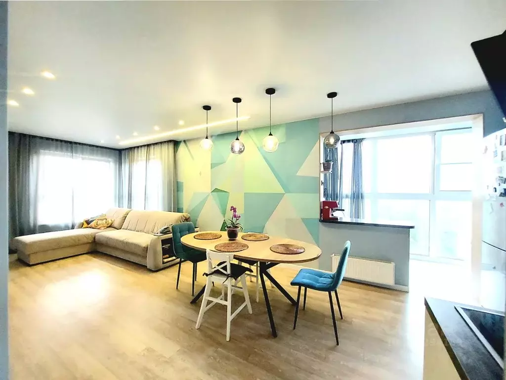 4-к кв. Новосибирская область, Новосибирск ул. Богдана Хмельницкого, ... - Фото 2