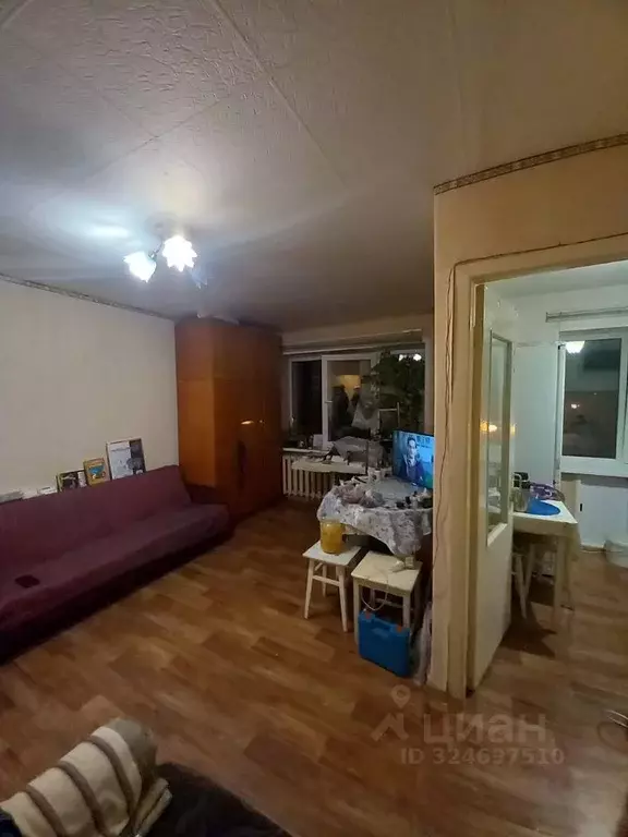 1-к кв. Воронежская область, Воронеж ул. Домостроителей, 45 (30.2 м) - Фото 1