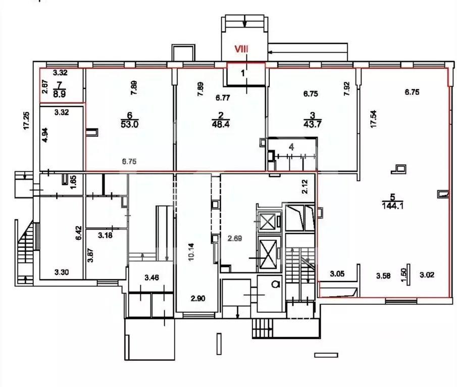 Торговая площадь в Москва ул. Мельникова, 3к7 (311 м) - Фото 1