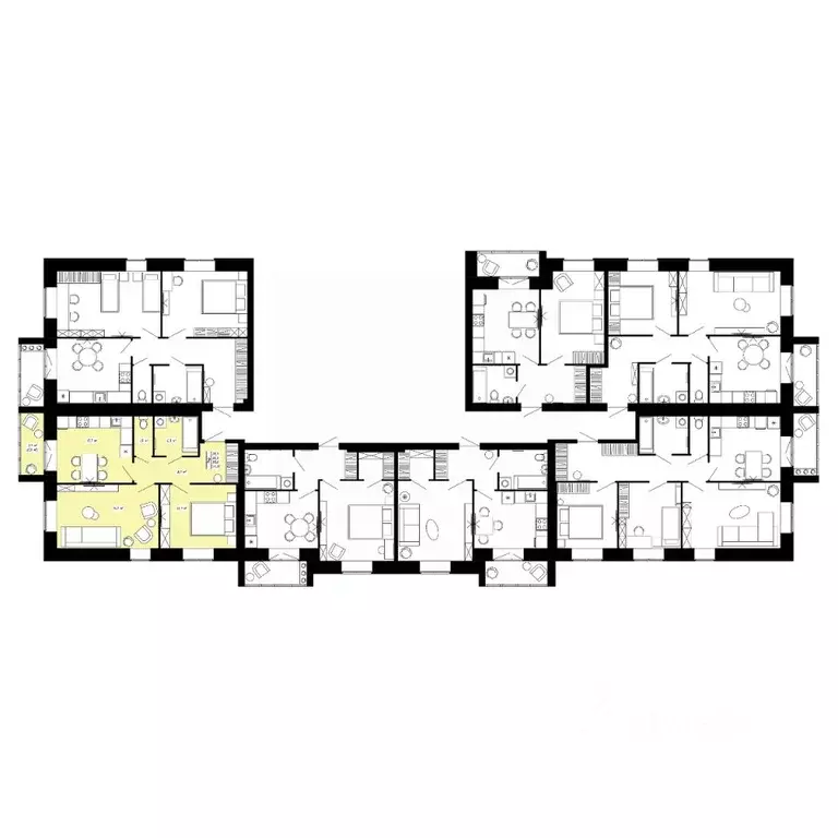 2-к кв. Костромская область, Кострома ул. 8-я Рабочая, 4 (57.2 м) - Фото 1