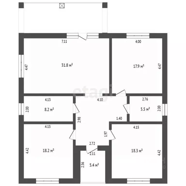 Дом в Московская область, Воскресенск городской округ, с. Михалево ул. ... - Фото 2
