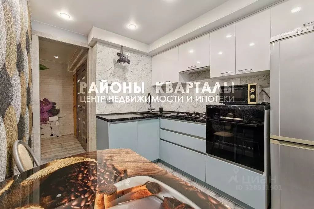 3-к кв. Челябинская область, Челябинск ул. Красного Урала, 15/1 (62.2 ... - Фото 2