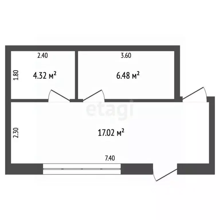Офис в Севастополь просп. Античный, 12Б (31 м) - Фото 2