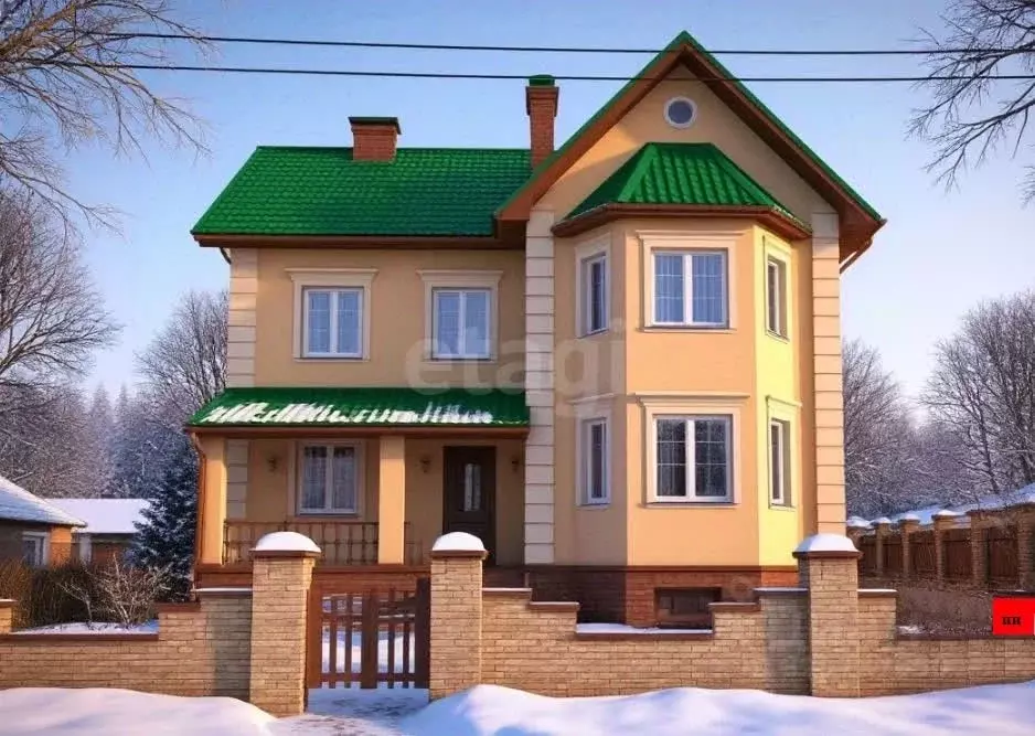 Дом в Башкортостан, Уфимский район, с. Булгаково Рябиновая ул., 38 ... - Фото 2