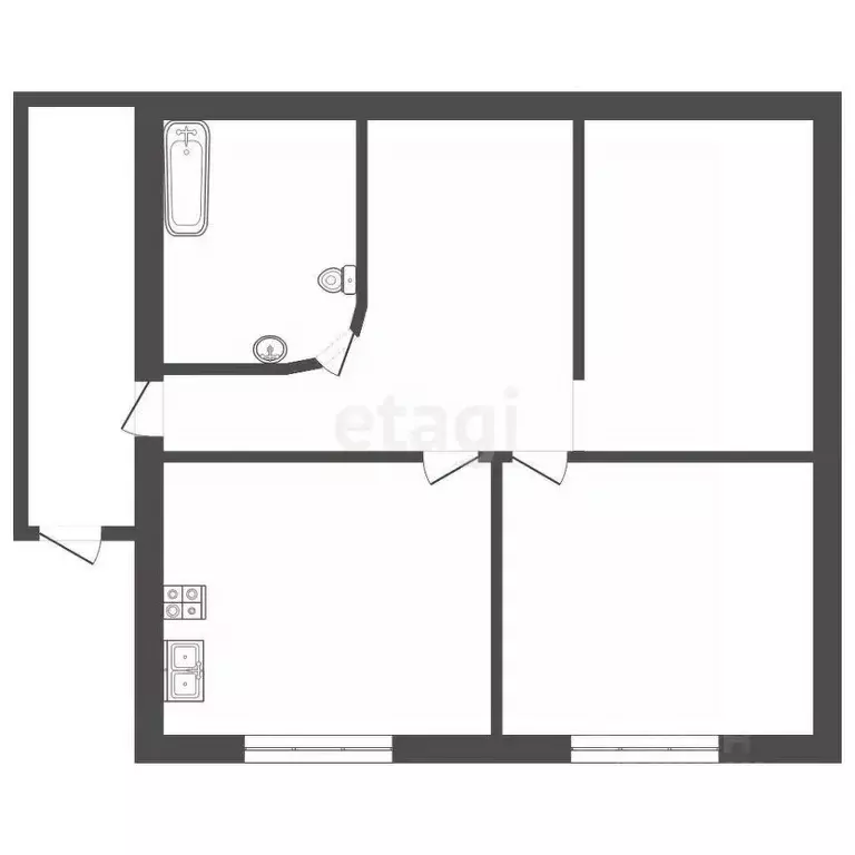 Дом в Мордовия, с. Лямбирь ул. Октябрьская, 54 (130 м) - Фото 1