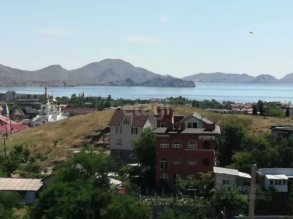 Участок в Крым, Феодосия муниципальный округ, Коктебель пгт пер. ... - Фото 1