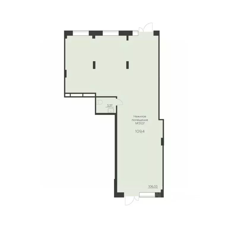 Помещение свободного назначения в Воронежская область, Воронеж Заря ... - Фото 2