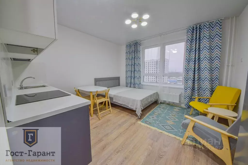 Студия Москва ул. Аэростатная, 12к3 (23.0 м) - Фото 1
