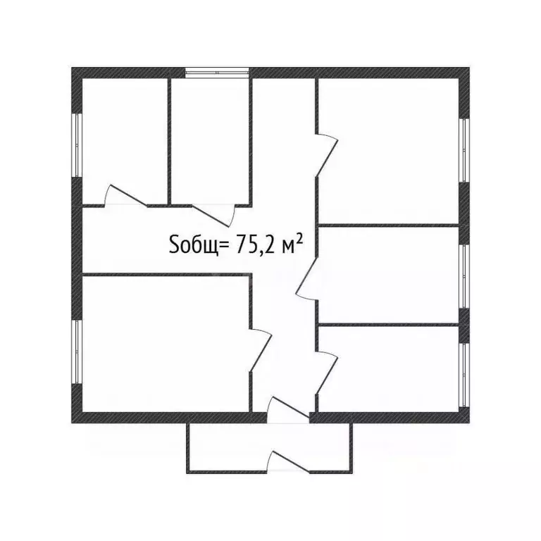 Дом в Брянская область, Трубчевский район, Городецкое с/пос, д. ... - Фото 2