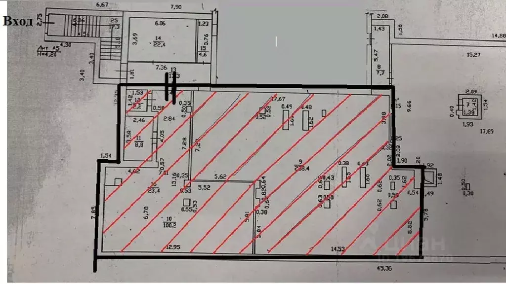 Помещение свободного назначения в Татарстан, Набережные Челны ... - Фото 2