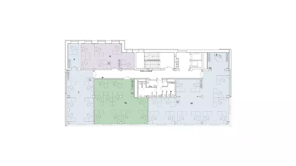 Офис в Санкт-Петербург Белоостровская ул., 9 (85 м) - Фото 2
