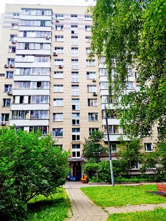 2-к кв. Москва ул. Ибрагимова, 2 (41.9 м) - Фото 1