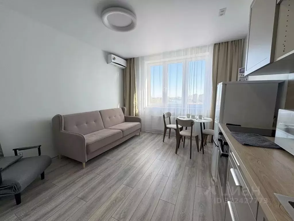 Студия Тюменская область, Тюмень Новгородская ул., 9А (29.0 м) - Фото 1