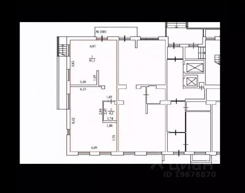 Помещение свободного назначения в Удмуртия, Ижевск ул. 10 лет Октября, ... - Фото 2