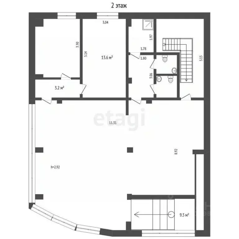 Торговая площадь в Камчатский край, Елизово ул. Виталия Кручины, 6 ... - Фото 1