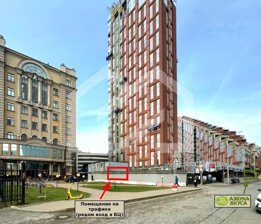 Помещение свободного назначения в Москва Летниковская ул., 6к2 (63 м) - Фото 1