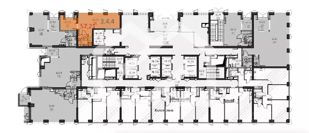 Торговая площадь в Москва просп. Генерала Дорохова, 49вл1 (57 м) - Фото 2