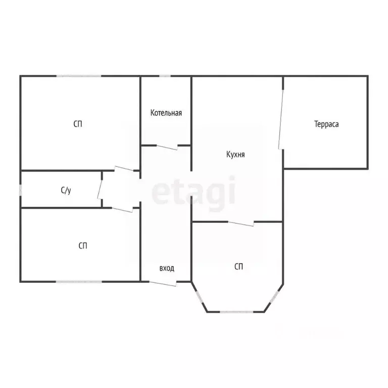 Дом в Курская область, Курский район, Рышковский сельсовет, д. Зорино ... - Фото 2